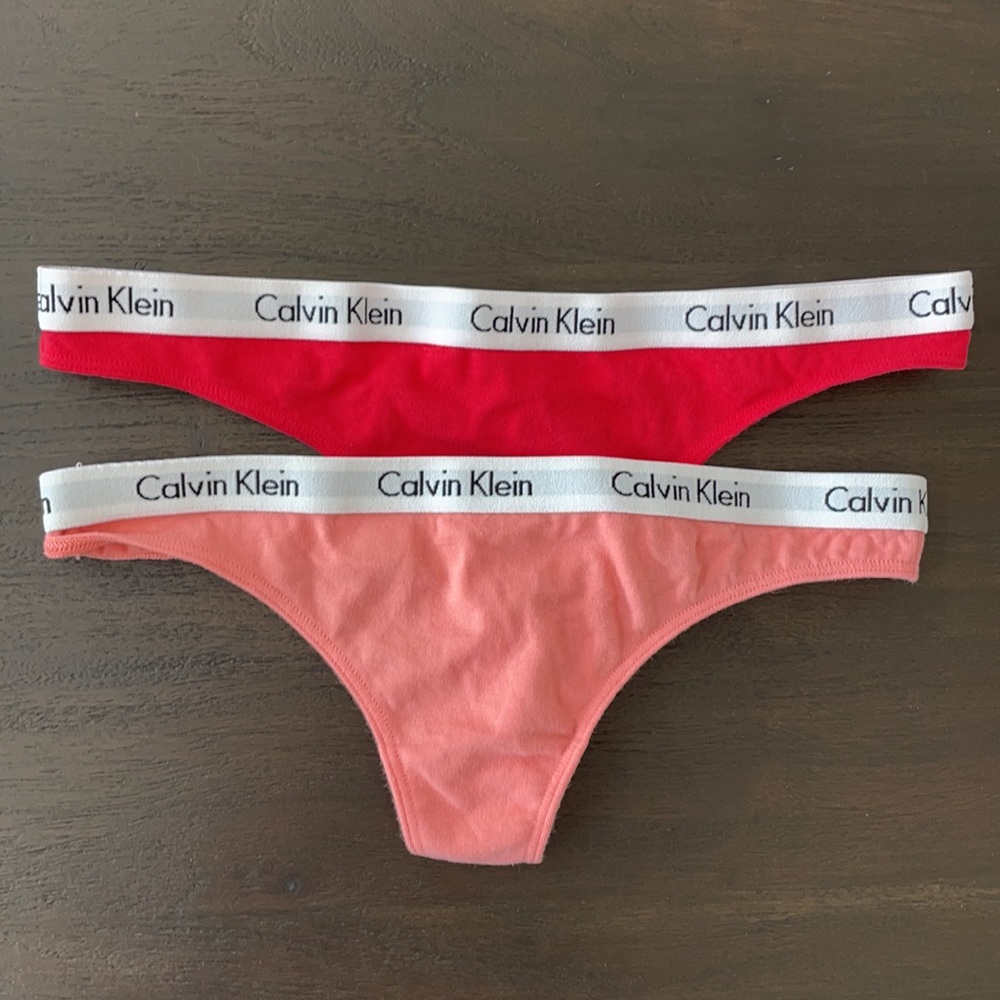 New 2 pack of Calvin Klein thongs